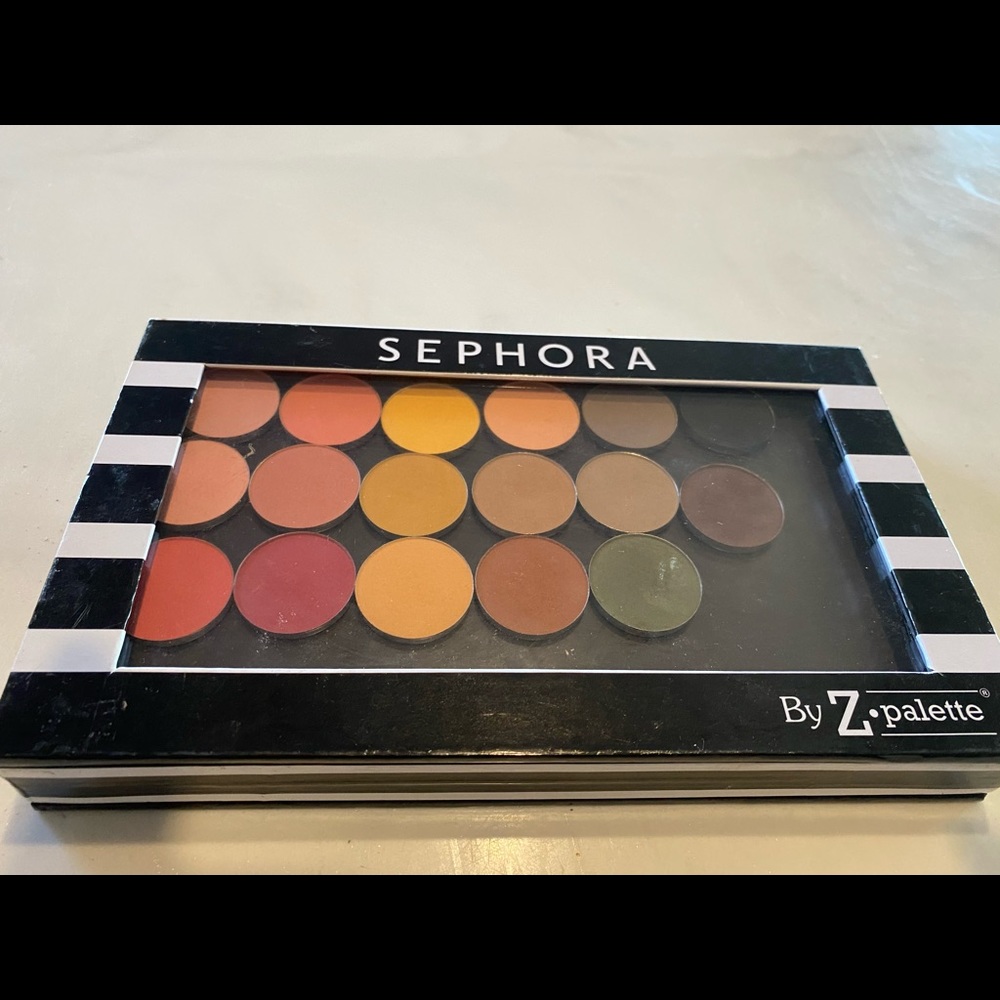 Z Palette with Colourpop Shadows